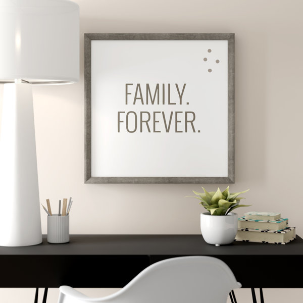 Wrought Studio Family Forever Wall Mounted Board Wayfair